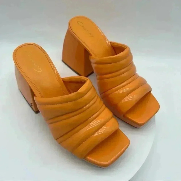 Circus NY Sandals | Marlie Platform – Citrus Orange | Size 6 - Picture 2 of 10